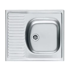 Franke Einbauspüle Eurostar ETN 611-58 Edelstahl Seidenmatt