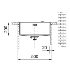 Franke Einbauspüle Franke Box BXX 210/110-54 Edelstahl -FRANKE Geschäft franke einbauspuele franke box bxx 210 110 54 edelstahl3