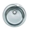 Franke Einbauspüle Pamira ROX 610-41 Rundbecken Edelstahl Glatt