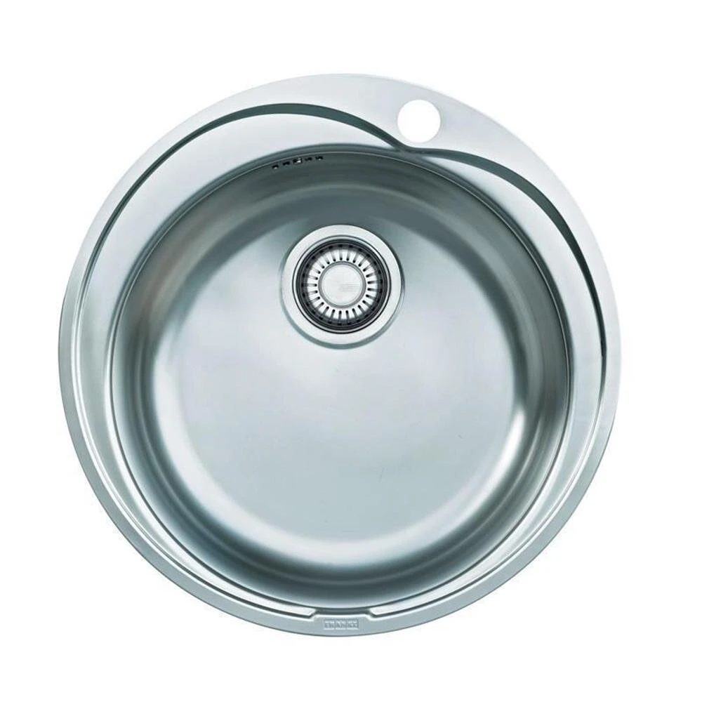 Franke Einbauspüle Pamira ROX 610-41 Rundbecken Edelstahl Glatt 1 Franke Einbauspüle Pamira ROX 610-41 Rundbecken Edelstahl Glatt