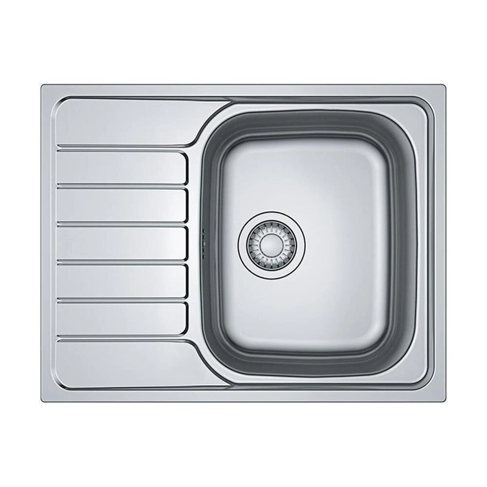 Franke Einbauspüle Spark SKL 611-63 Edelstahl Leinen 1 Franke Einbauspüle Spark SKL 611-63 Edelstahl Leinen