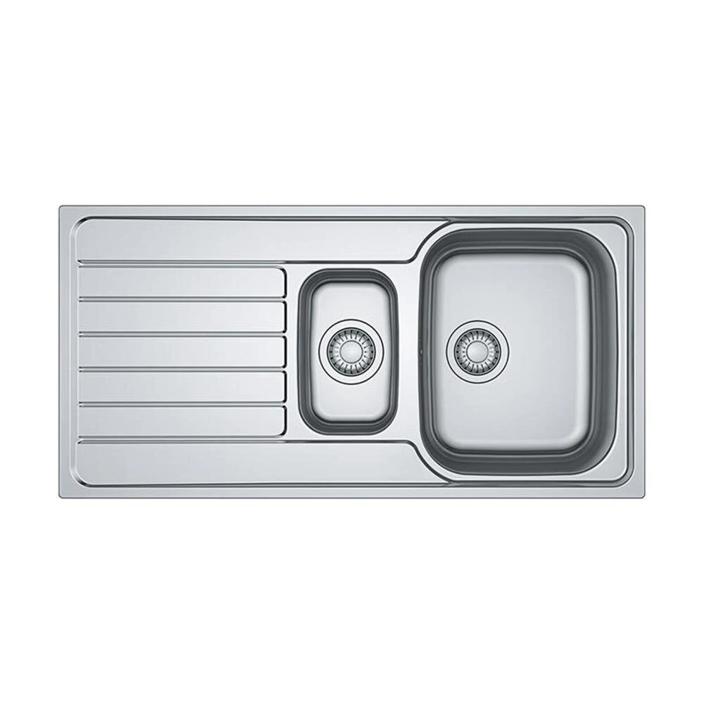 Franke Einbauspüle Spark SKL 651 Edelstahl Leinen 1 Franke Einbauspüle Spark SKL 651 Edelstahl Leinen