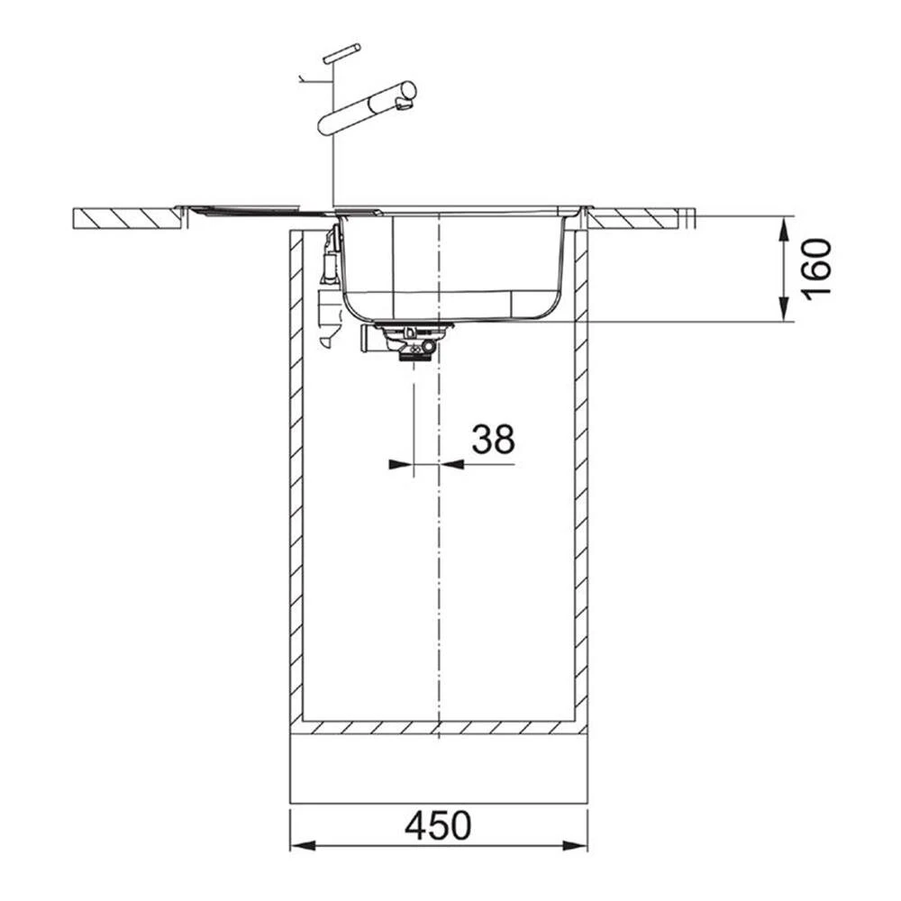 Franke Einbauspüle Spark SKX 611-63 Edelstahl 3 Franke Einbauspüle Spark SKX 611-63 Edelstahl – Bild 3