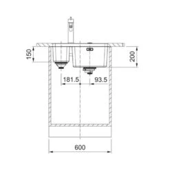 Franke Unterbaubecken Mythos MYX 160-34-16 Edelstahl -FRANKE Geschäft franke unterbaubecken mythos myx 160 34 16 edelstahl gebuerstet4