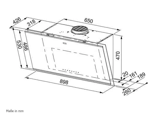 Franke Mythos Pro 907 FM IX Matt Kopffreihaube 90 Cm Schwarz Edelstahl 1 Franke Mythos Pro 907 FM IX Matt Kopffreihaube 90 Cm Schwarz Edelstahl