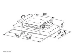 Franke Maris FCMA 90 C X Deckenhaube 90 Cm Edelstahl
