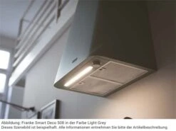 Franke Smart Deco FSMD 508 GY Wandhaube 50 Cm Light Grey -FRANKE Geschäft franke fsmd508 szene
