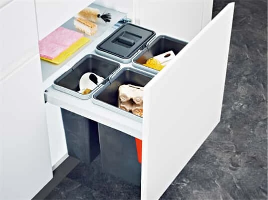 Franke Sorter Garbo 60-4 - 121.0200.676 Einbau Abfallsammler 1 Franke Sorter Garbo 60-4 - 121.0200.676 Einbau Abfallsammler